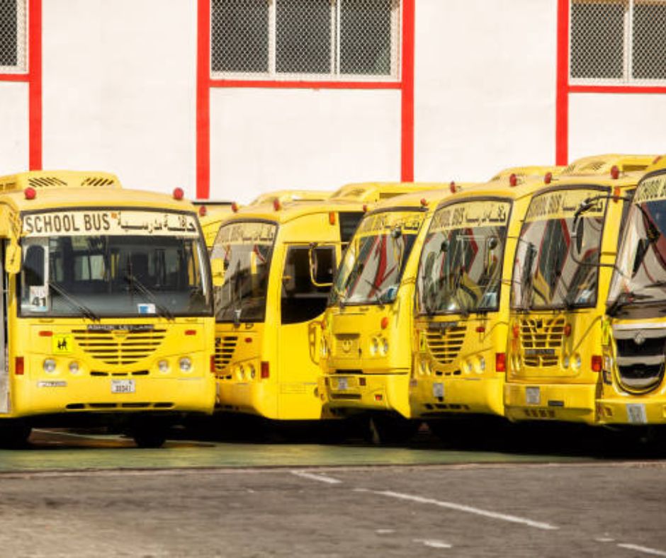 school bus dubai